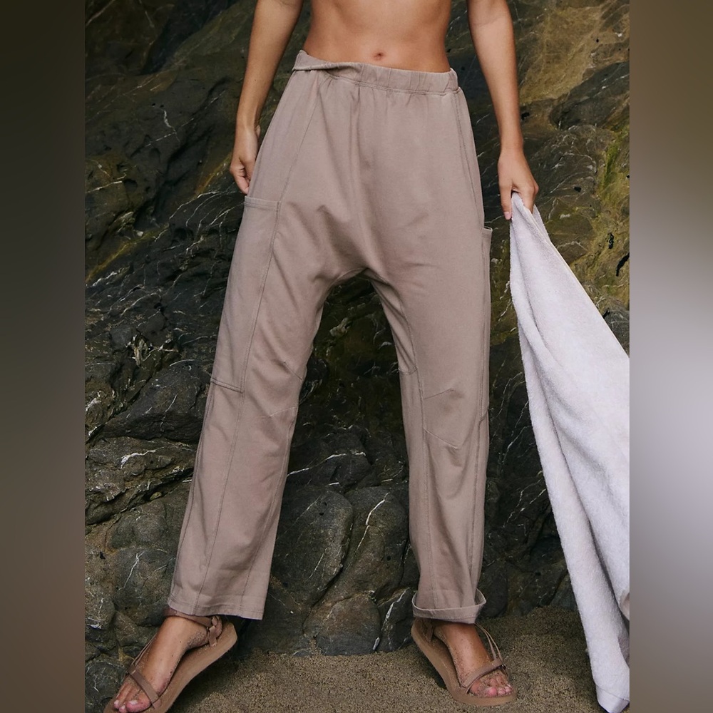 FP Movement by Free People Cropped Driftwood Pants. Fabulous Hand. Machine Wash.